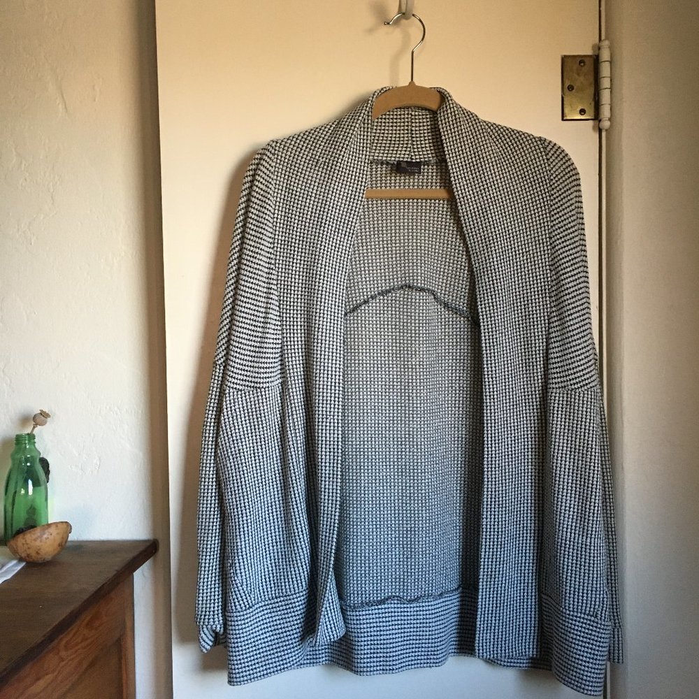 Wrap Front Baggy Cardigan